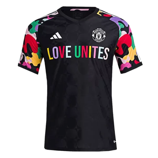 Manchester United Pre-Match Soccer Jersey 2023/24 Black
