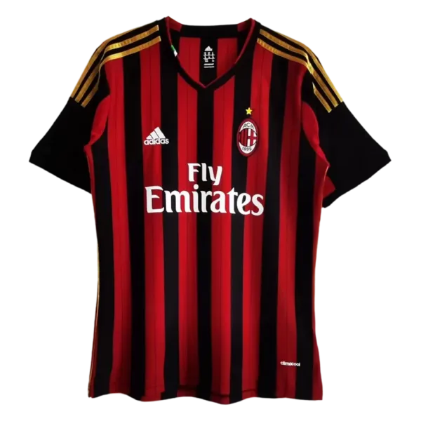 Vintage Soccer Jersey AC Milan Home 2013/14