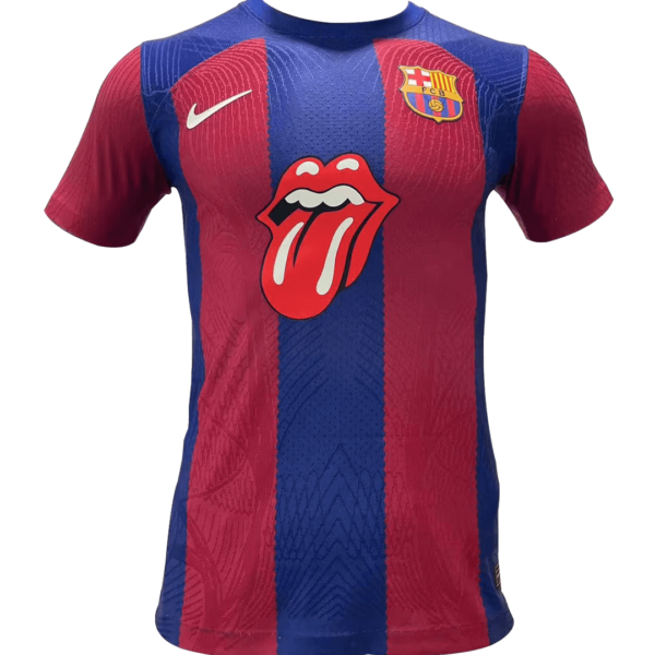 Barcelona x Rolling Stones Authentic Soccer Jersey 2023/24