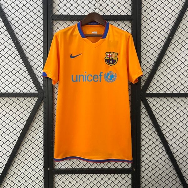 Retro Barcelona 06/07 Away Soccer Jerseys