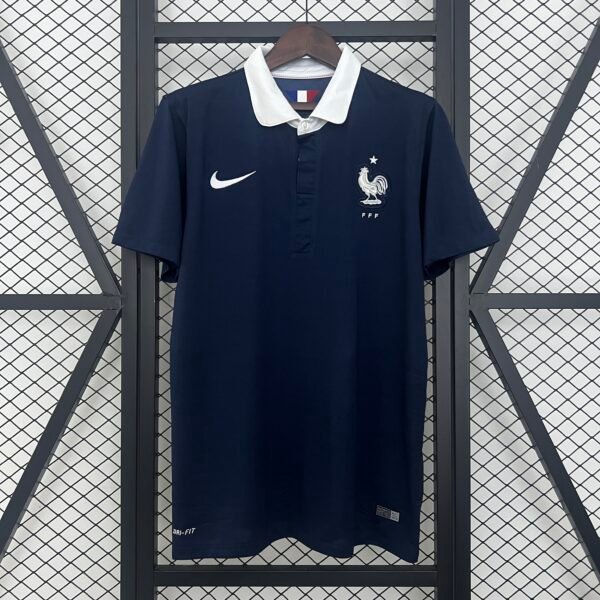France home 2014 soccer jerseys retro