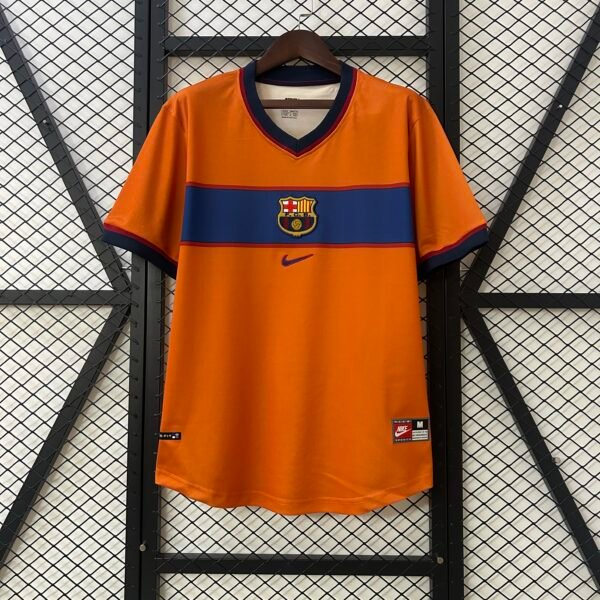 Retro Barcelona 98/99 third away soccer jerseys