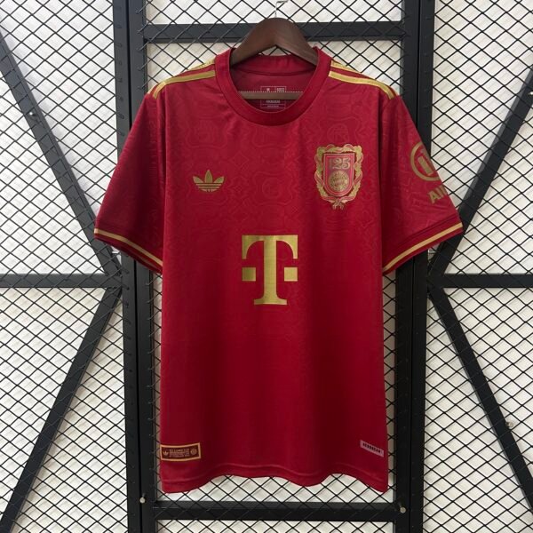 Bayern Munich 125th Anniversary soccer jerseys