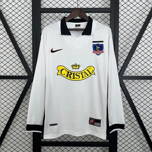 Retro colo colo 97/98 home long sleeve soccer jerseys