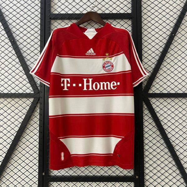 Bayern 07/08 home soccer jerseys