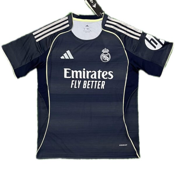 Real Madrid Away Soccer Jersey 2025/26