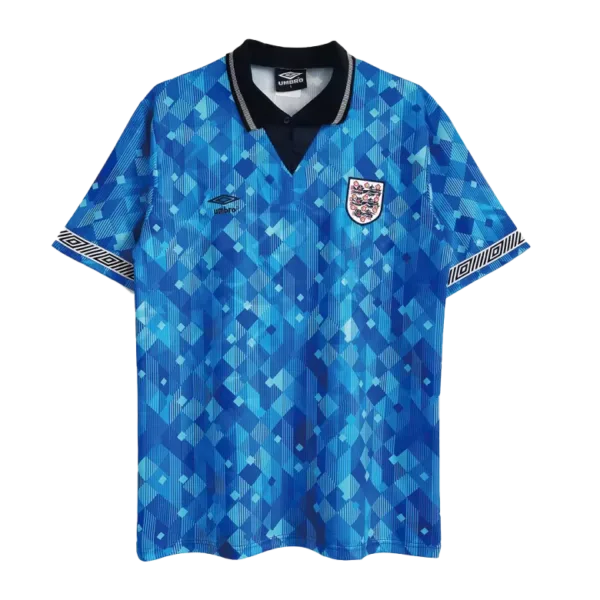 Vintage Soccer Jersey England Away 1990