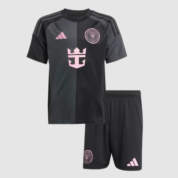 Kid's Inter Miami CF Away Soccer Jersey Kit(Jersey+Shorts) 2025