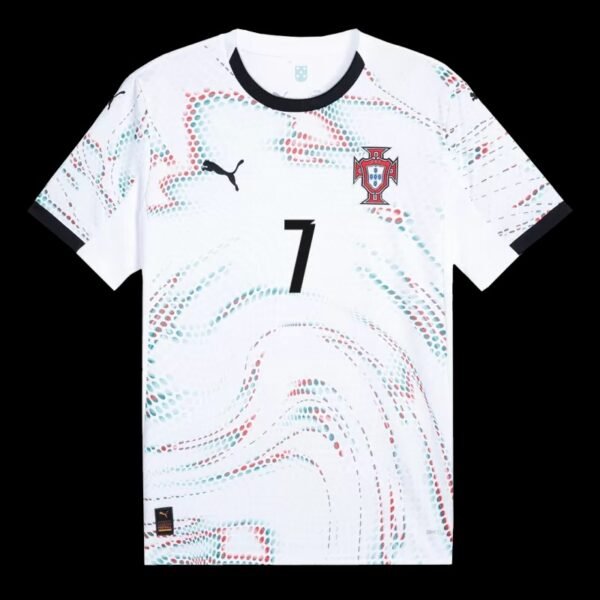 RONALDO #7 Portugal Away Soccer Jersey 2025