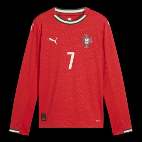 RONALDO #7 Portugal Home Soccer Jersey 2025