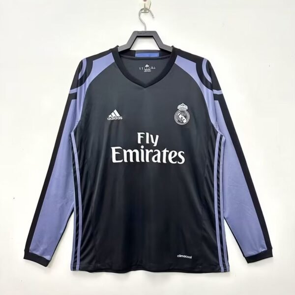 Retro Real Madrid 2016-2017 second away Long Sleeve