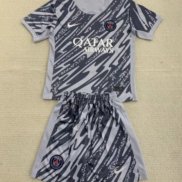 Kid Size PSG Paris Saint-Germain grey Goalkeeper
