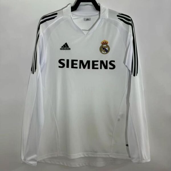 Retro Real Madrid 2005-2006 home Long Sleeve