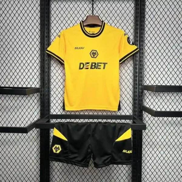 Kid Size Wolverhampton Wanderers 2024-2025 home game