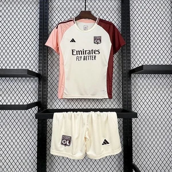 Kid Size Olympique Lyonnais 2024-2025 second away game