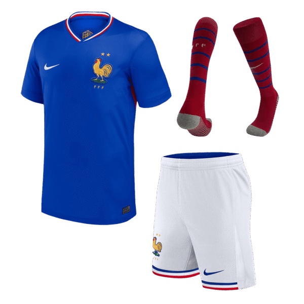 France Home Jerseys Full Kit EURO