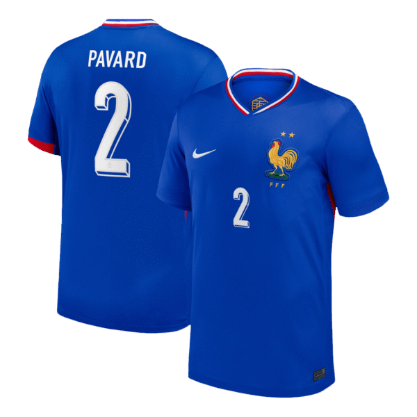 PAVARD #2 France Home Soccer Jersey
