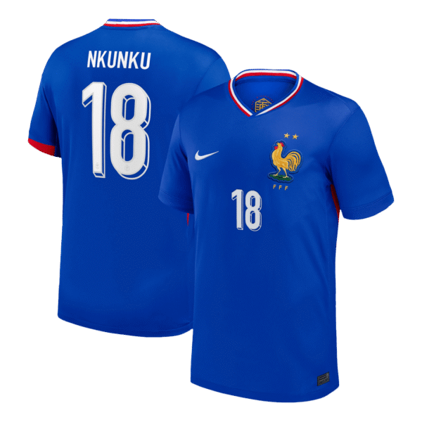 NKUNKU #18 France Home Soccer Jersey